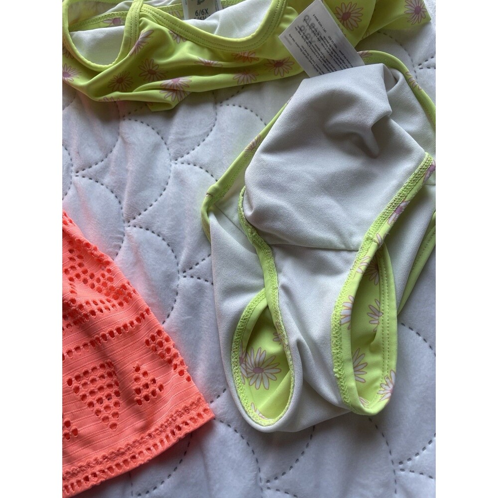Girls Swimsuit Lot Of 2 Piece Size 6 - Picture 6 of 6
